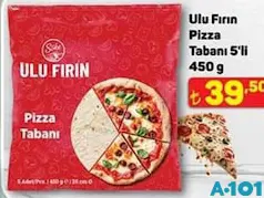 ULU FIRIN PİZZA TABANI 5'Lİ 450 G fiyat ve kampanya bilgisi